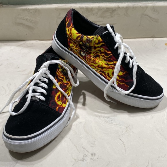 OLD SKOOL SAMURAI RISING SHOES 7.5 men’s USED - Picture 5 of 8